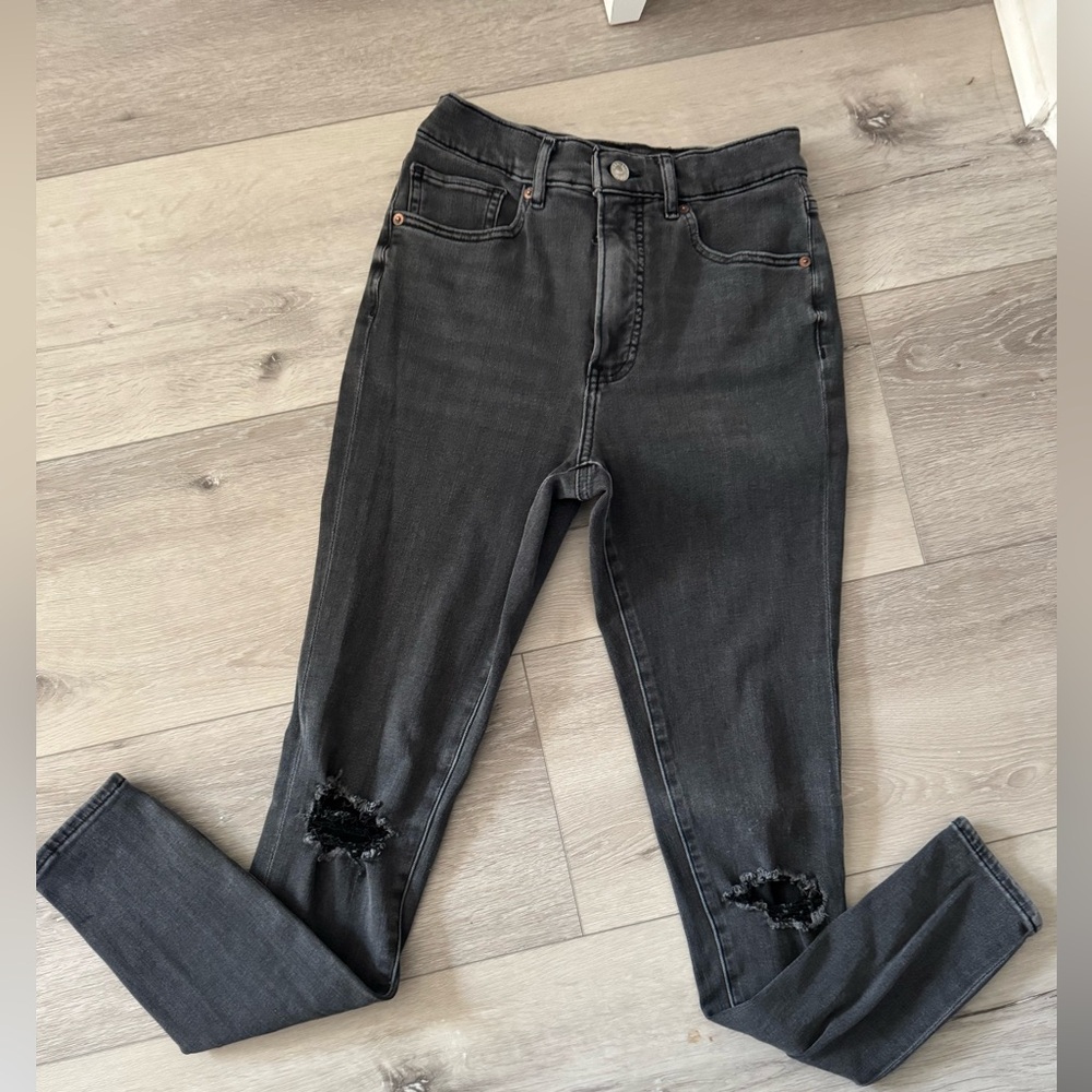 Express skinny high rise 4 way hyper stretch (4L)